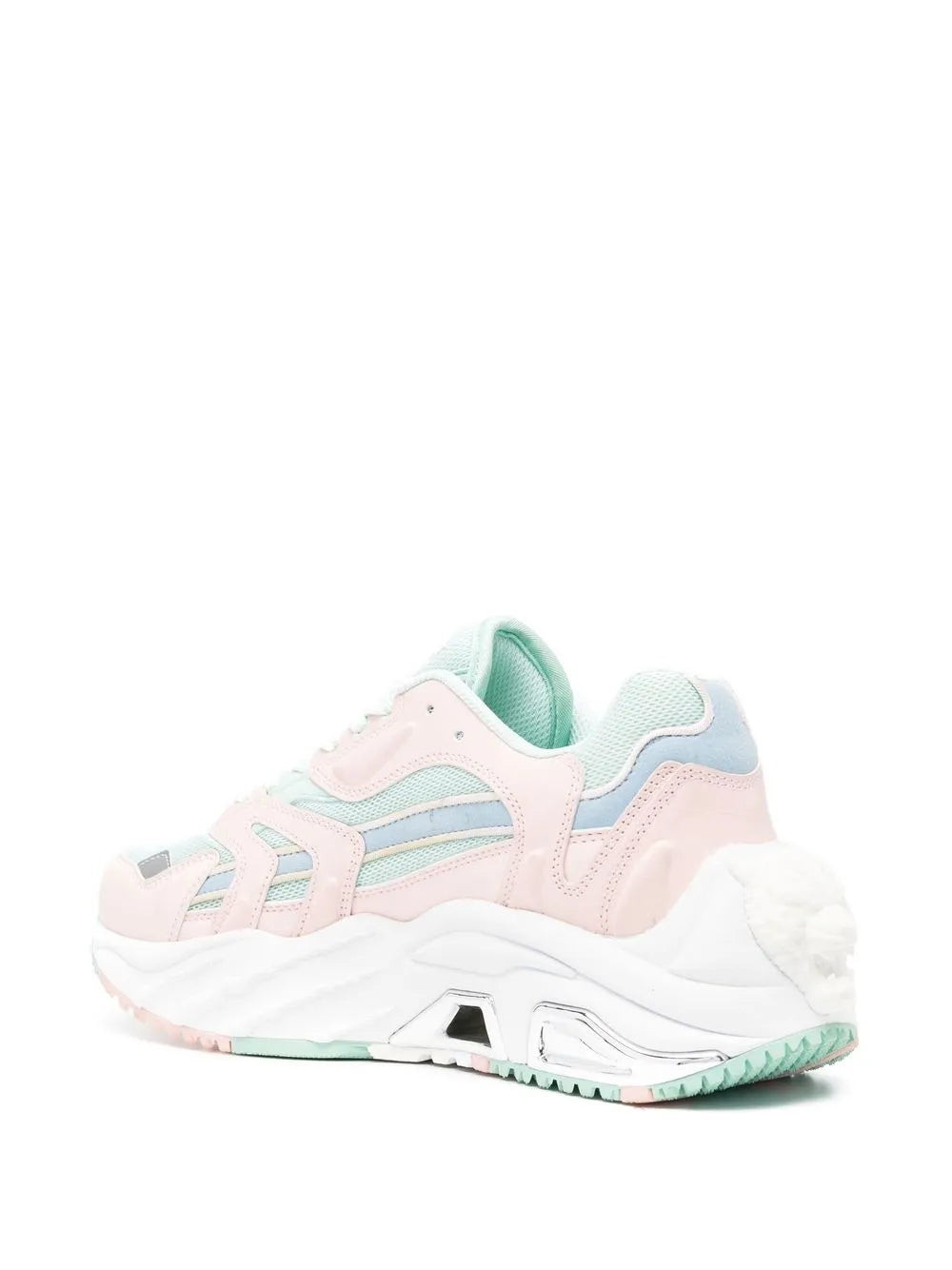 Plein Sport Panelled Chunky Lace-Up Sneakers