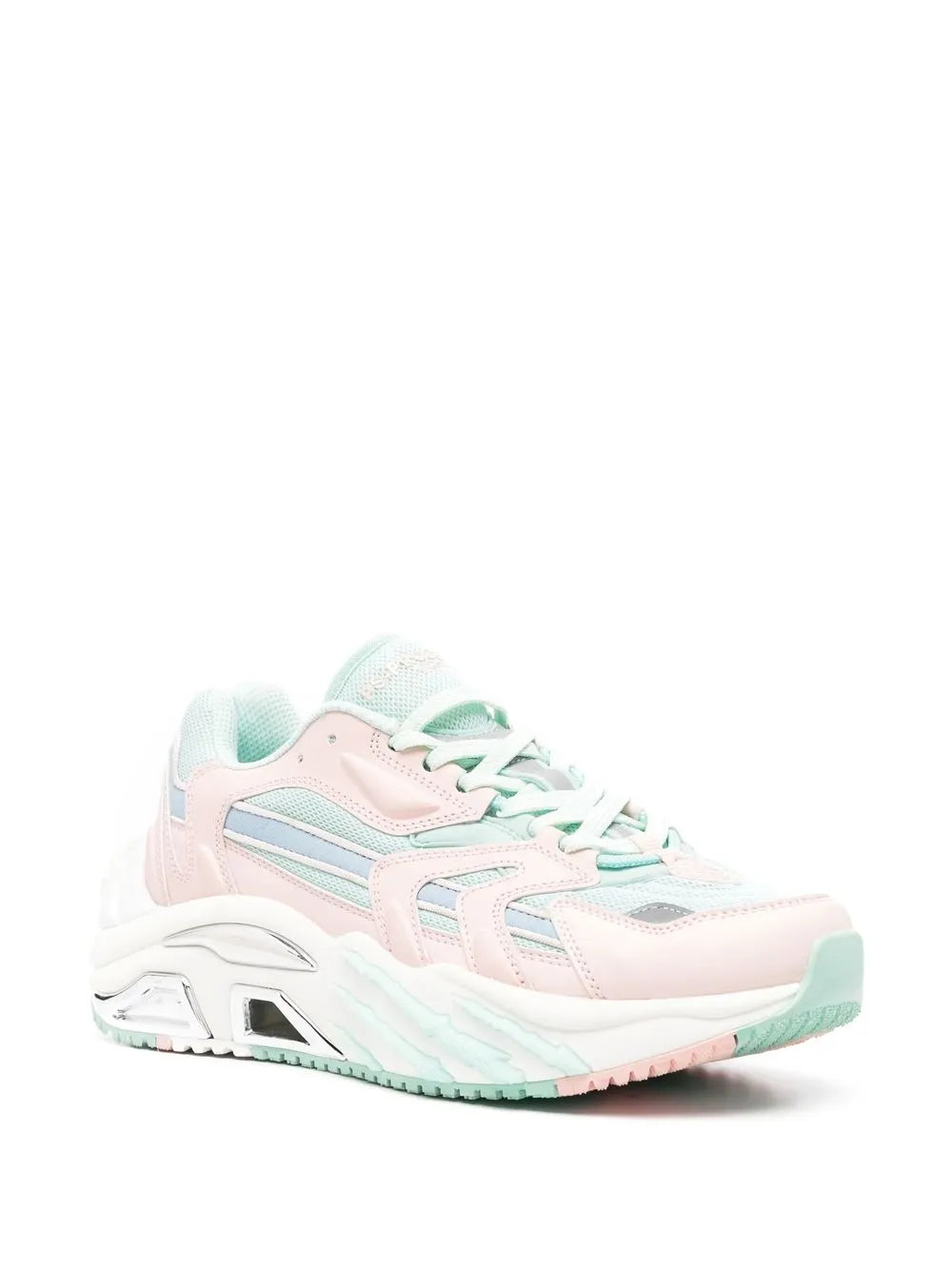 Plein Sport Panelled Chunky Lace-Up Sneakers
