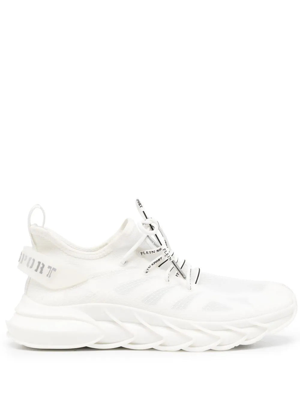 Plein Sport Logo Lace-Up Sneakers