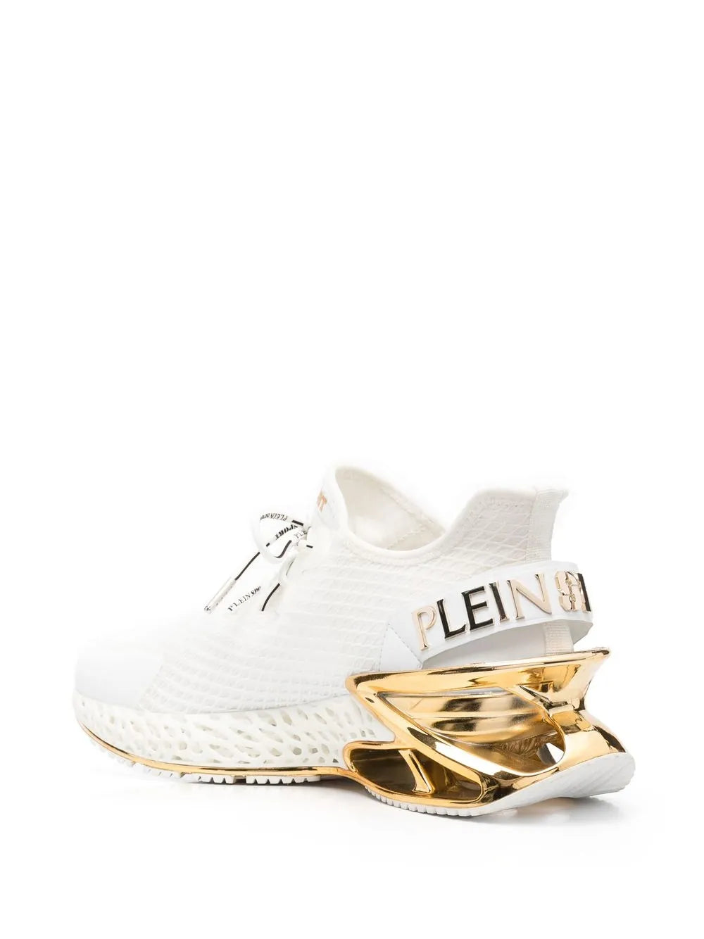 Plein Sport Thunder Force Lace-Up Sneakers