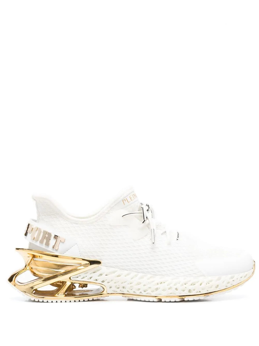 Plein Sport Thunder Force Lace-Up Sneakers