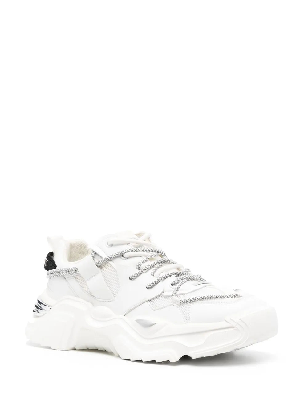 Plein Sport Mesh Panel Lace-Up Sneakers