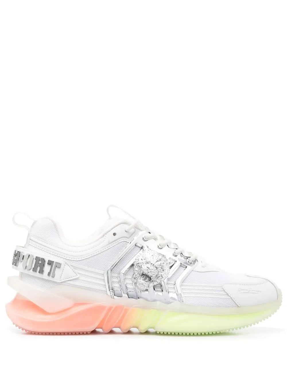 Plein Sport Runner Tiger Plaque Sneakers