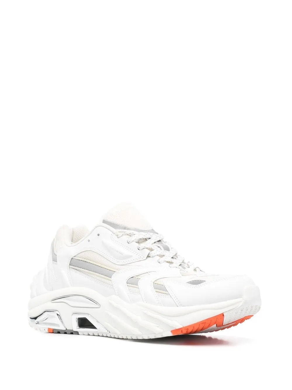 Plein Sport Scratch Panelled Lace-Up Sneakers