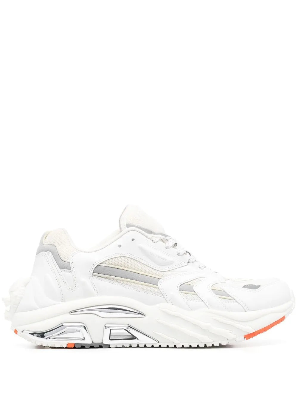 Plein Sport Scratch Panelled Lace-Up Sneakers