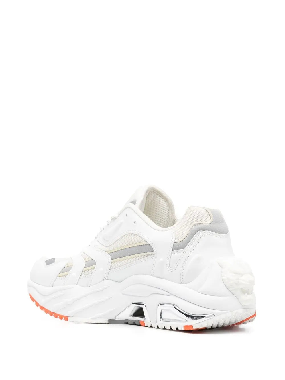 Plein Sport Scratch Panelled Lace-Up Sneakers