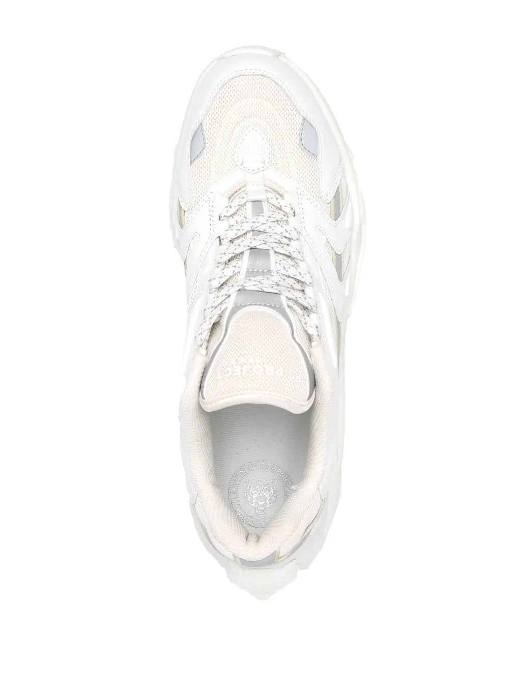 Plein Sport Scratch Panelled Lace-Up Sneakers