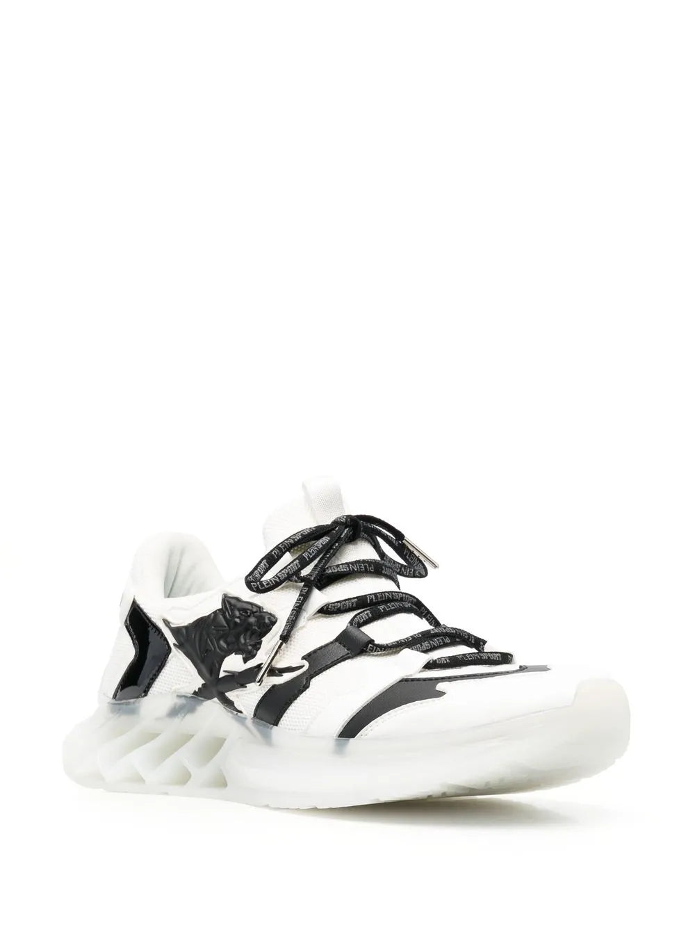 Plein Sport Runner Tiger Lace-Up Sneakers