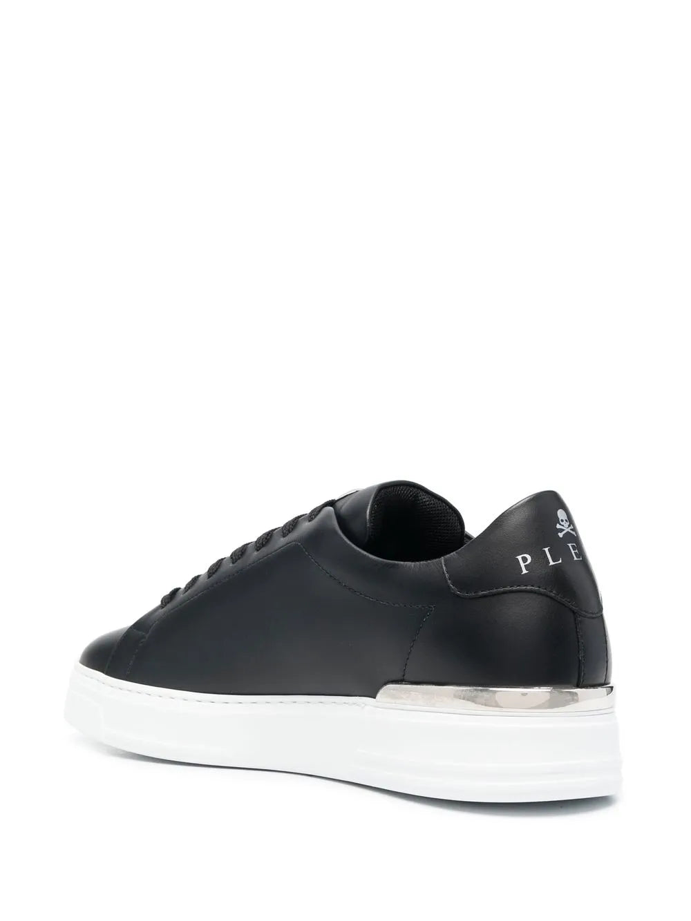 Philipp Plein Hexagon Low-Top Leather Sneakers