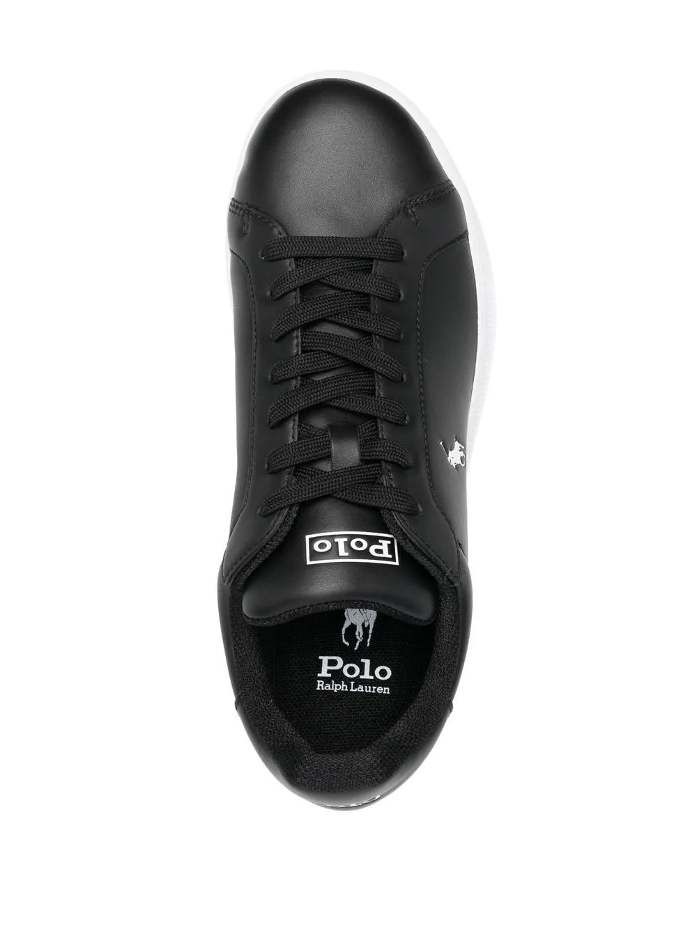 Polo Ralph Lauren Embroidered-Pony Low-Top Sneakers