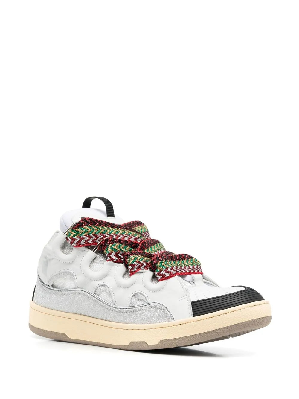 Lanvin Curb Leather Sneakers