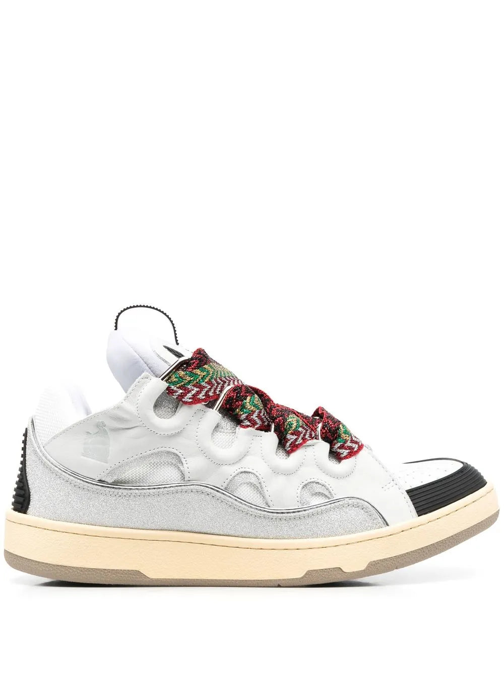 Lanvin Curb Leather Sneakers