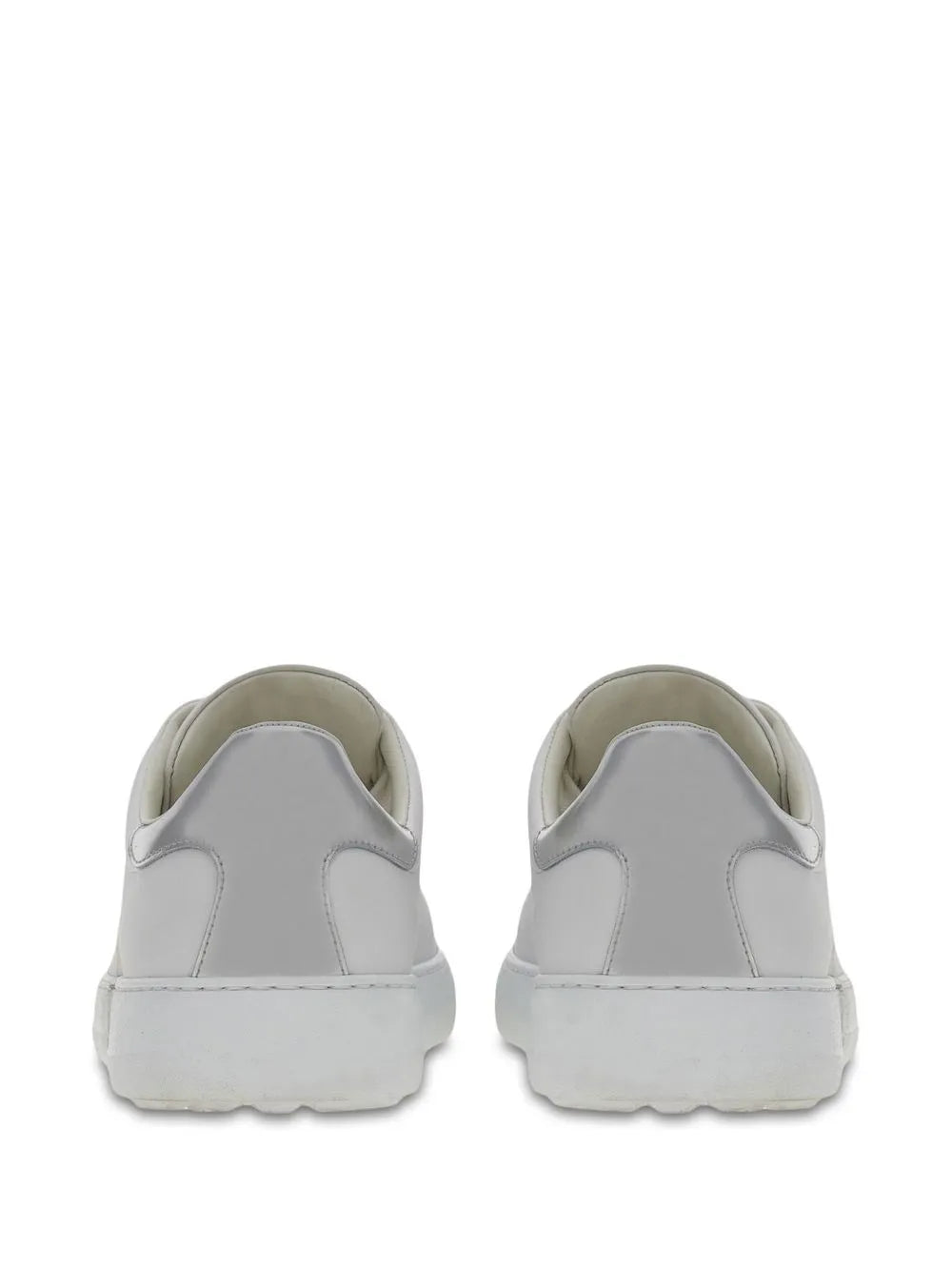 Ferragamo Gancini-Print Lace-Up Sneakers