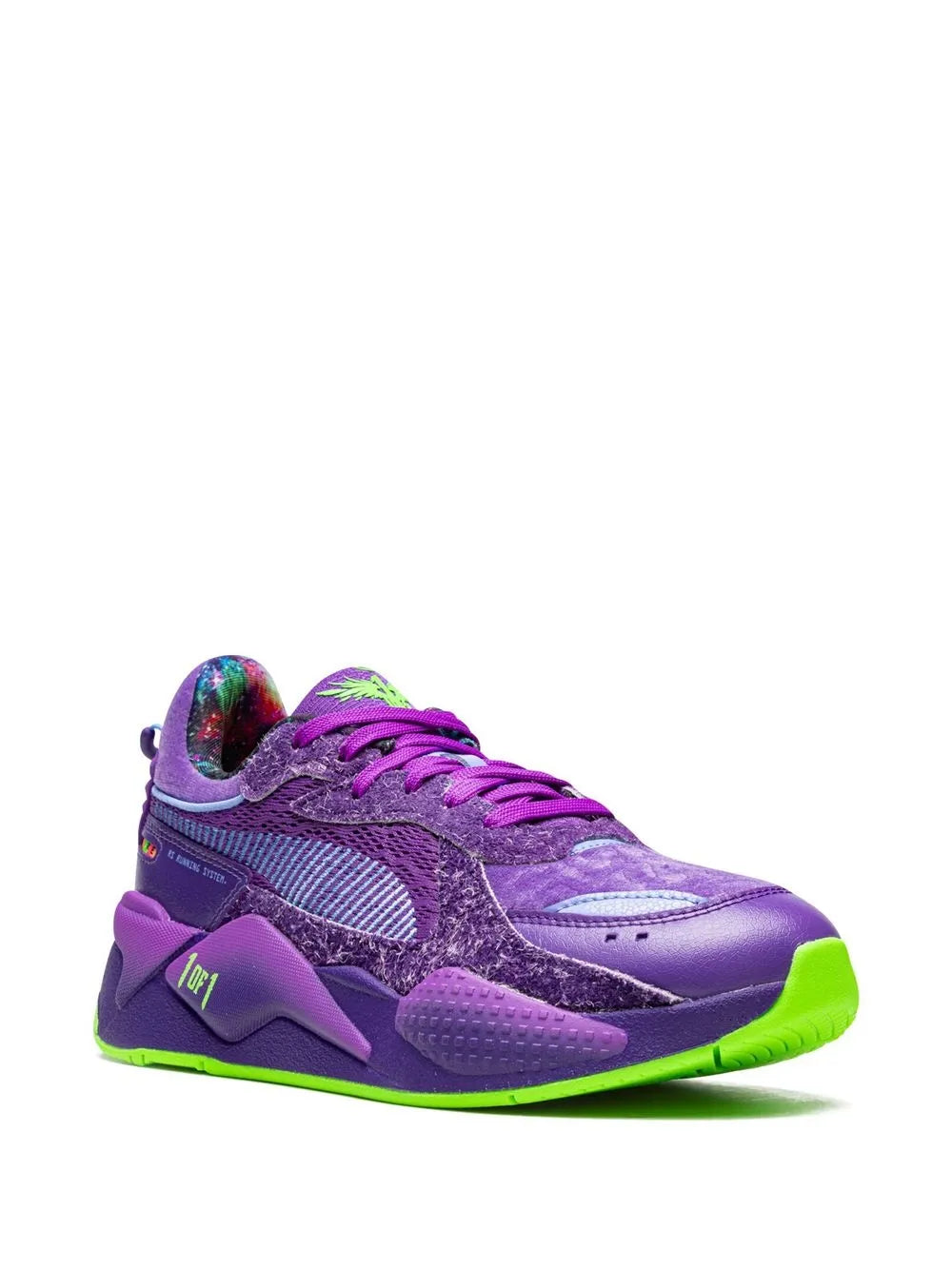 Puma Rs-X Galaxy Purple/Prism Violet/Green Sneakers