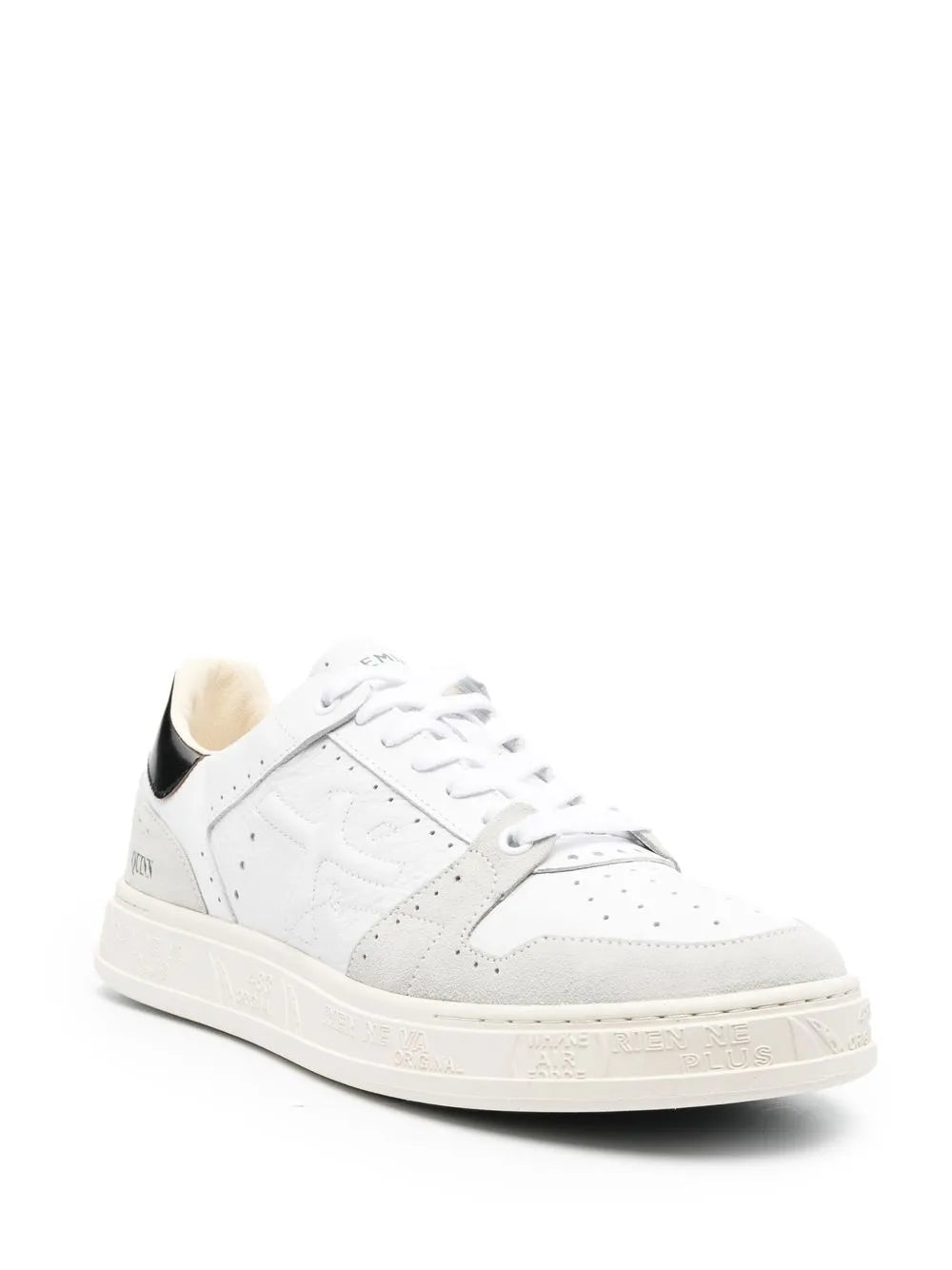 Premiata Quinn Panelled Low-Top Sneakers