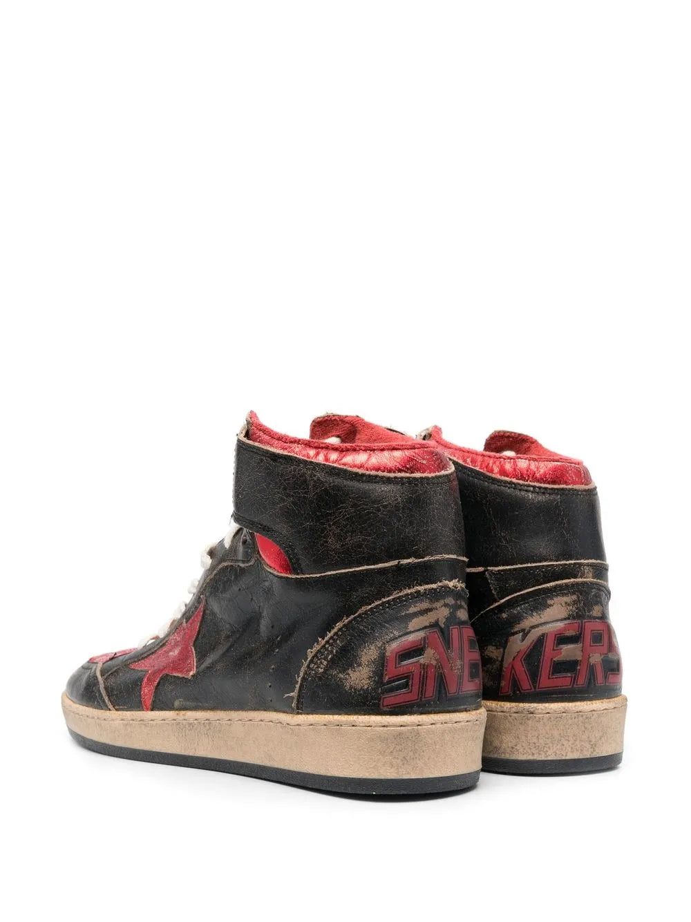 Golden Goose Distressed High-Top Sneakers