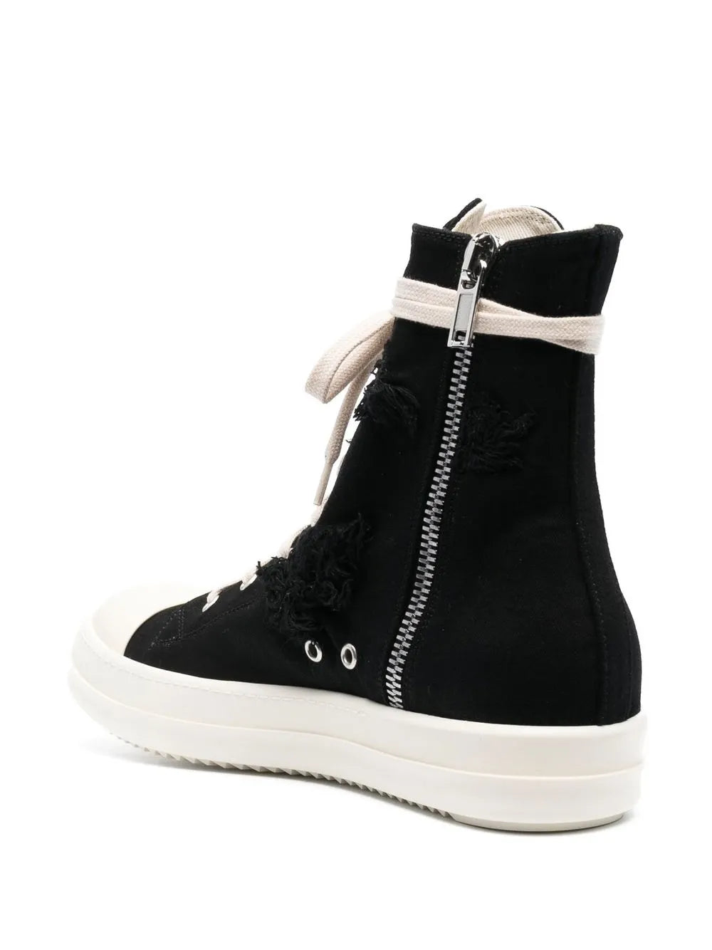Rick Owens Drkshdw Broken High-Top Sneakers