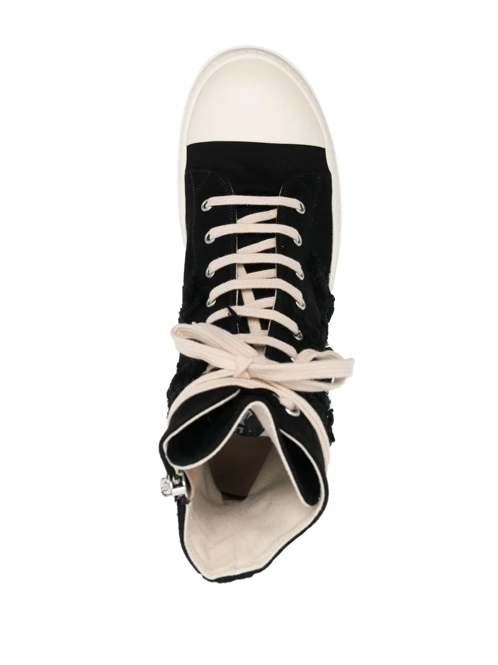 Rick Owens Drkshdw Broken High-Top Sneakers