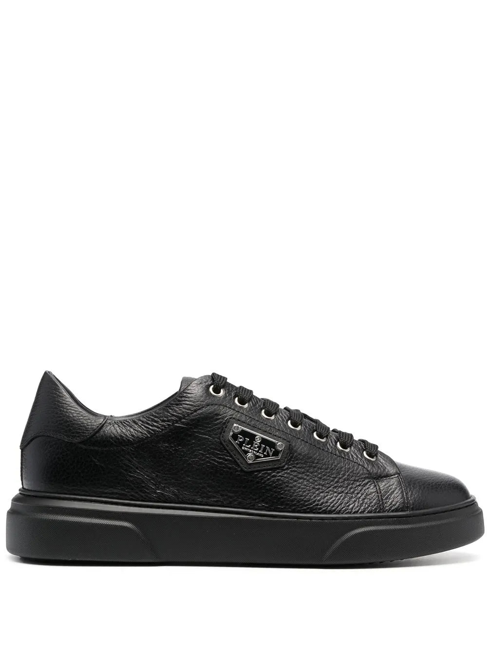 Philipp Plein Logo-Plaque Lace-Up Sneakers