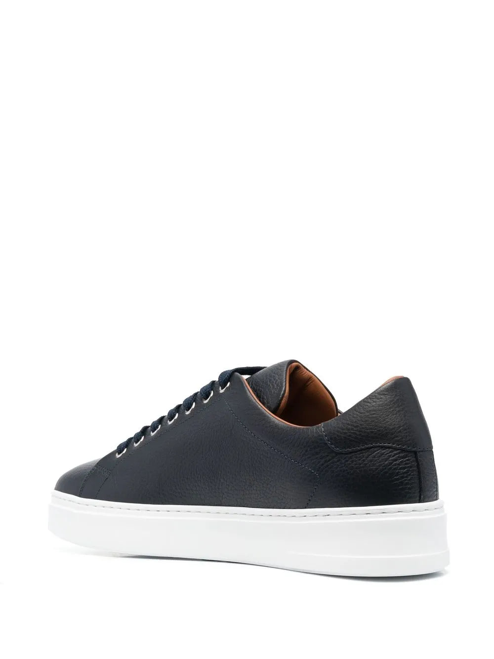 Philipp Plein Leather Low-Top Sneakers