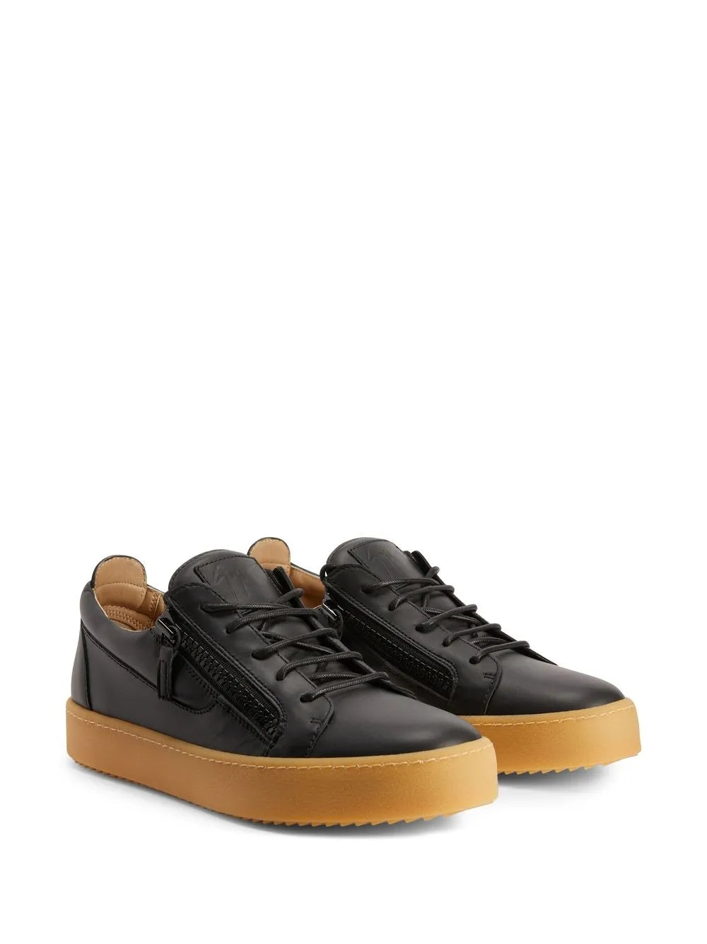 Giuseppe Zanotti Frankie Double-Zip Low-Top Sneakers