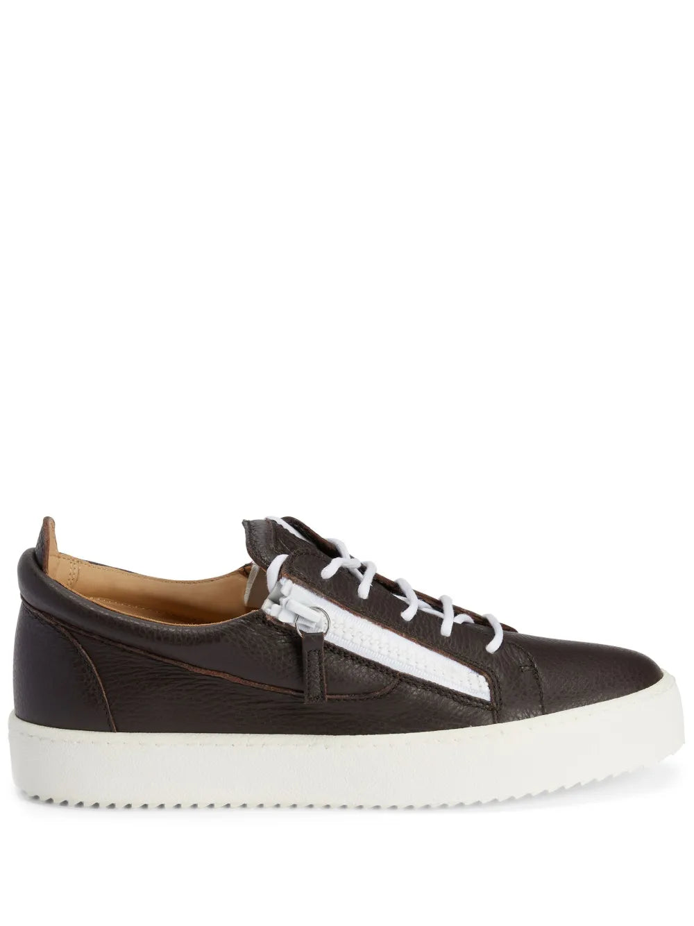 Giuseppe Zanotti Frankie Double-Zip Low-Top Sneakers