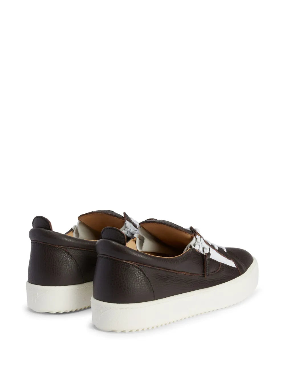 Giuseppe Zanotti Frankie Double-Zip Low-Top Sneakers
