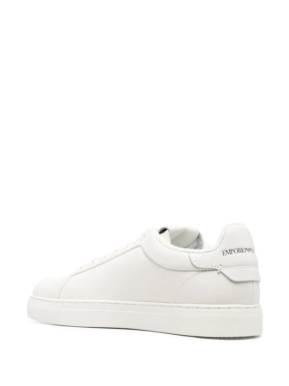 Emporio Armani Logo-Print Lace-Up Sneakers