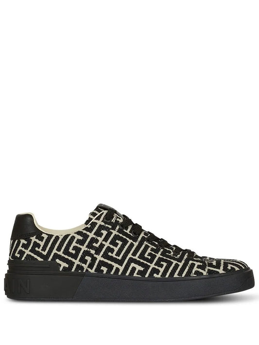Balmain B-Court Monogram Sneakers