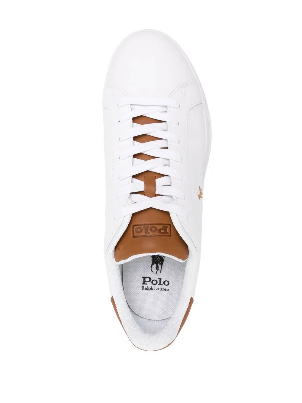Polo Ralph Lauren Logo-Embroidered Low-Top Sneakers
