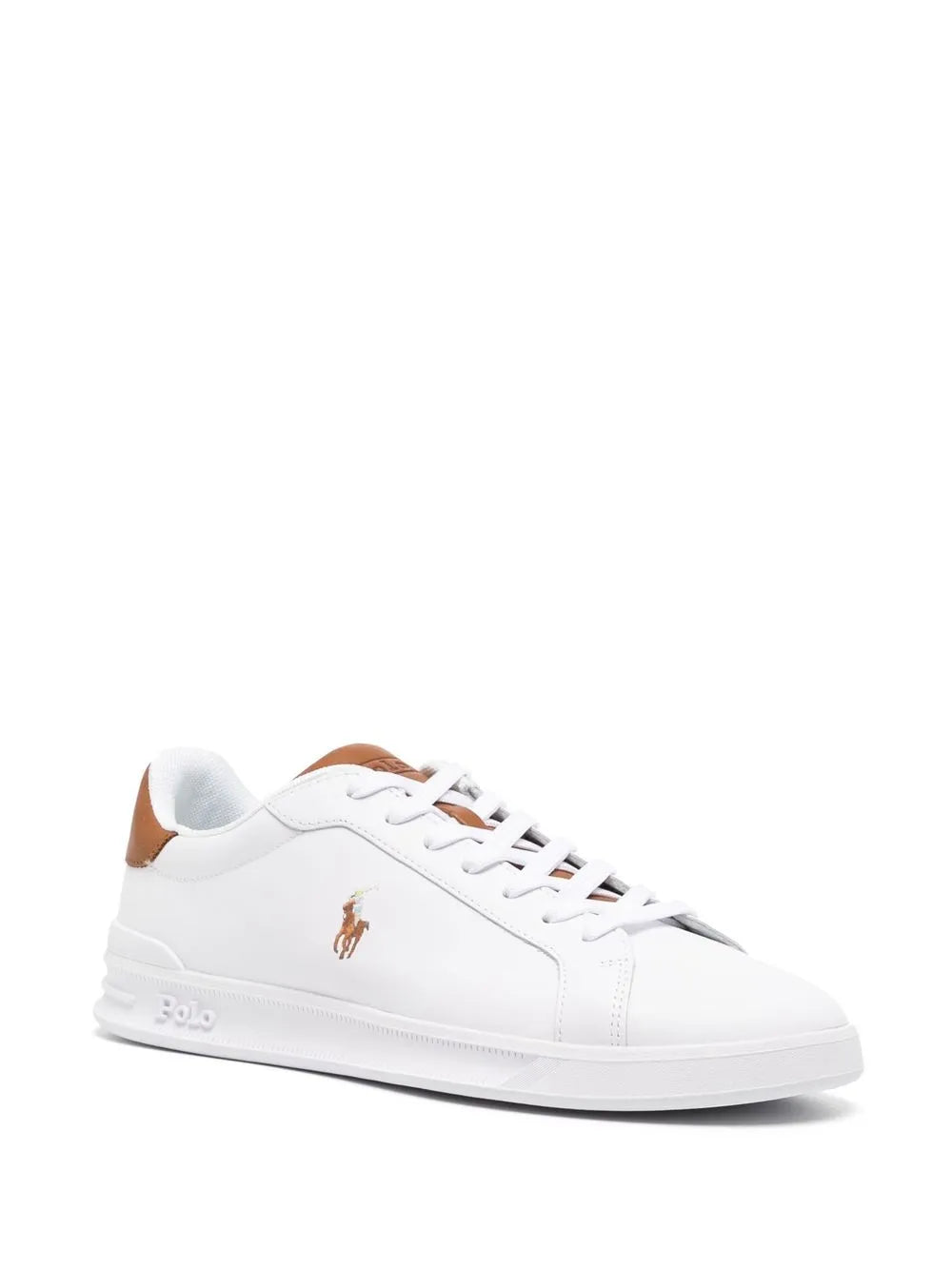 Polo Ralph Lauren Logo-Embroidered Low-Top Sneakers