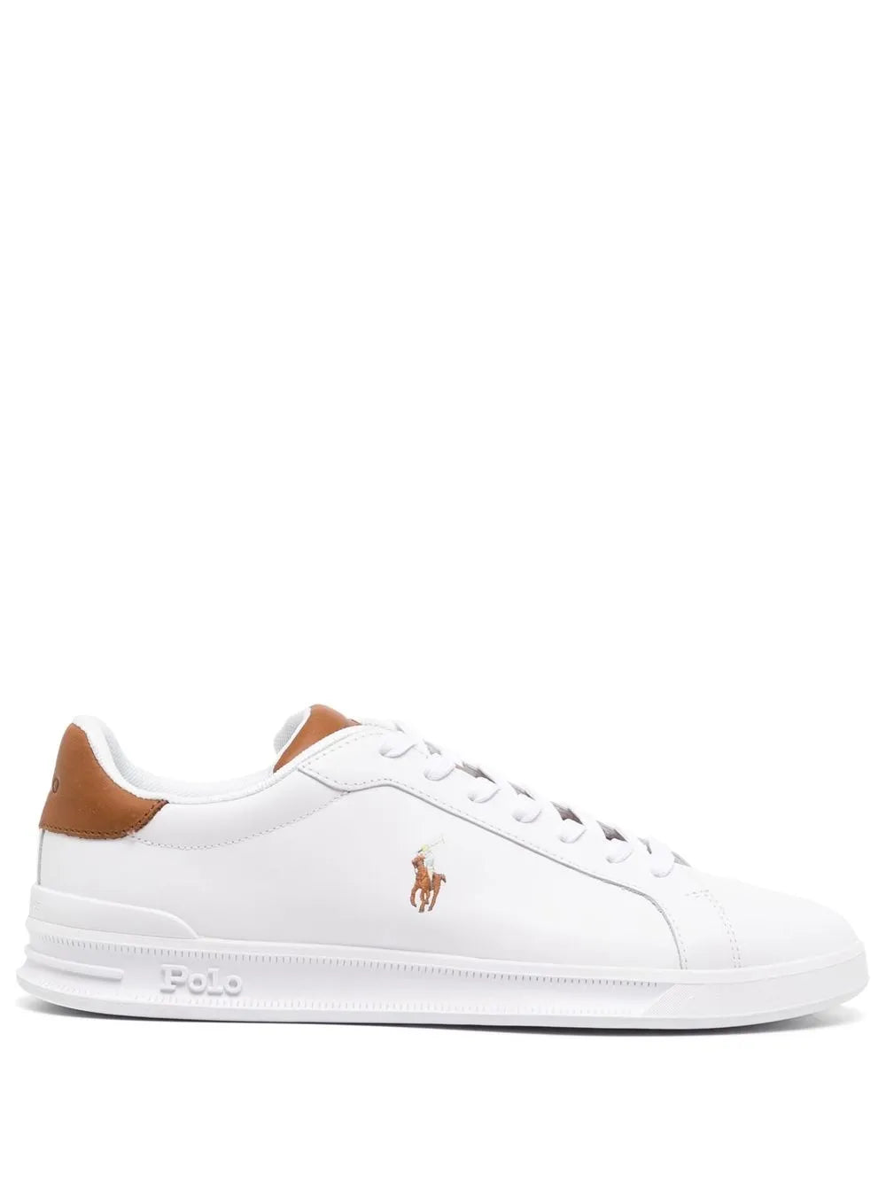 Polo Ralph Lauren Logo-Embroidered Low-Top Sneakers