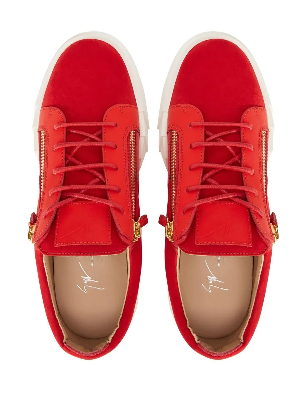 Giuseppe Zanotti Panelled Low Top Sneakers