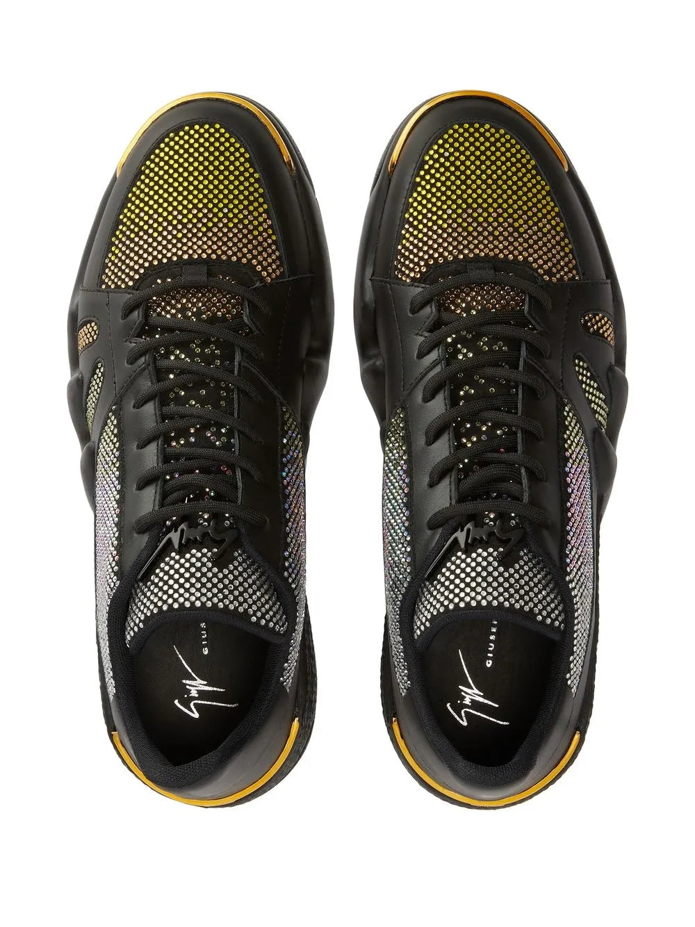Giuseppe Zanotti Rhinestone Low-Top Sneakers