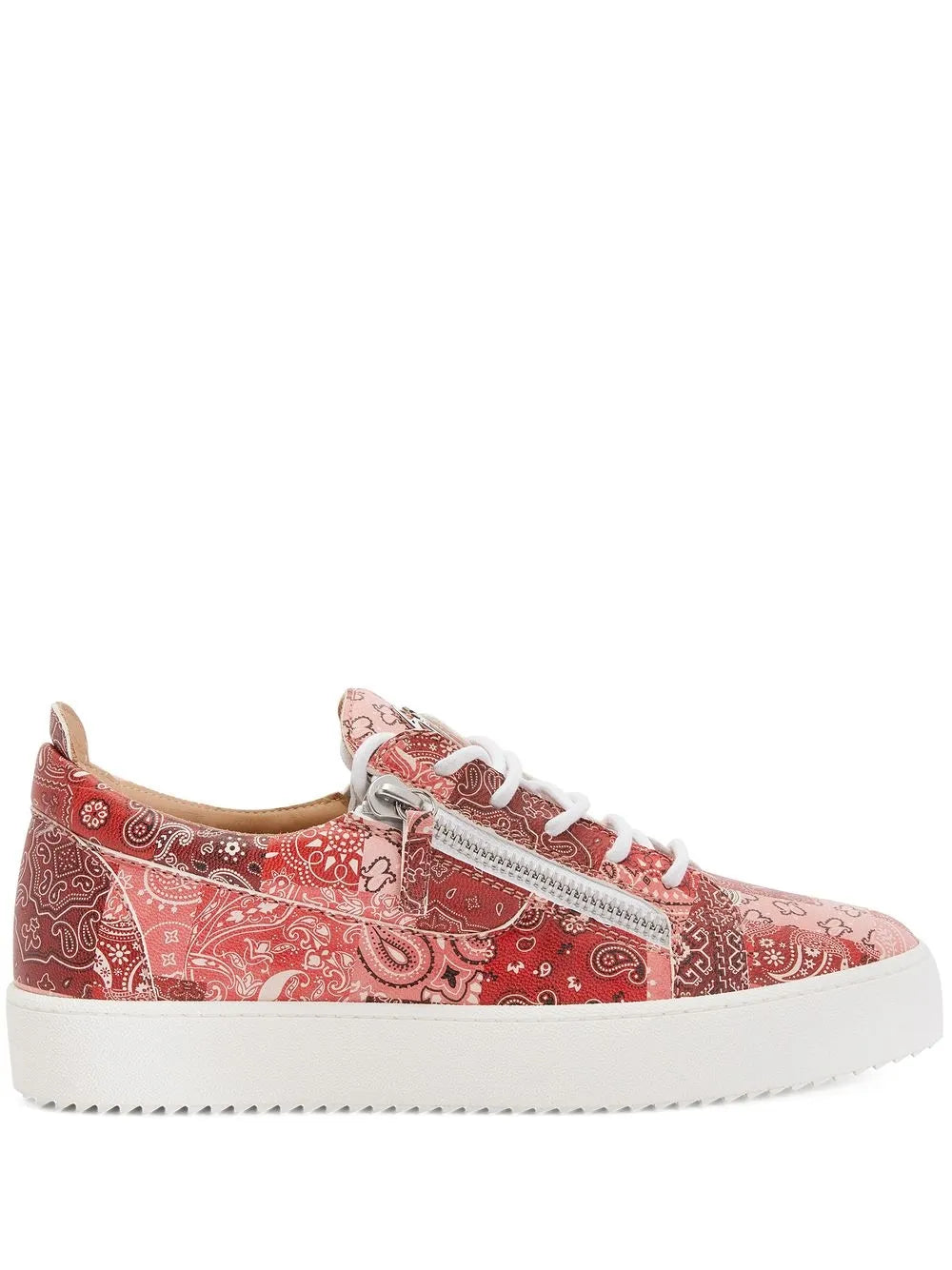 Giuseppe Zanotti Frankie Double-Zip Low-Top Sneakers