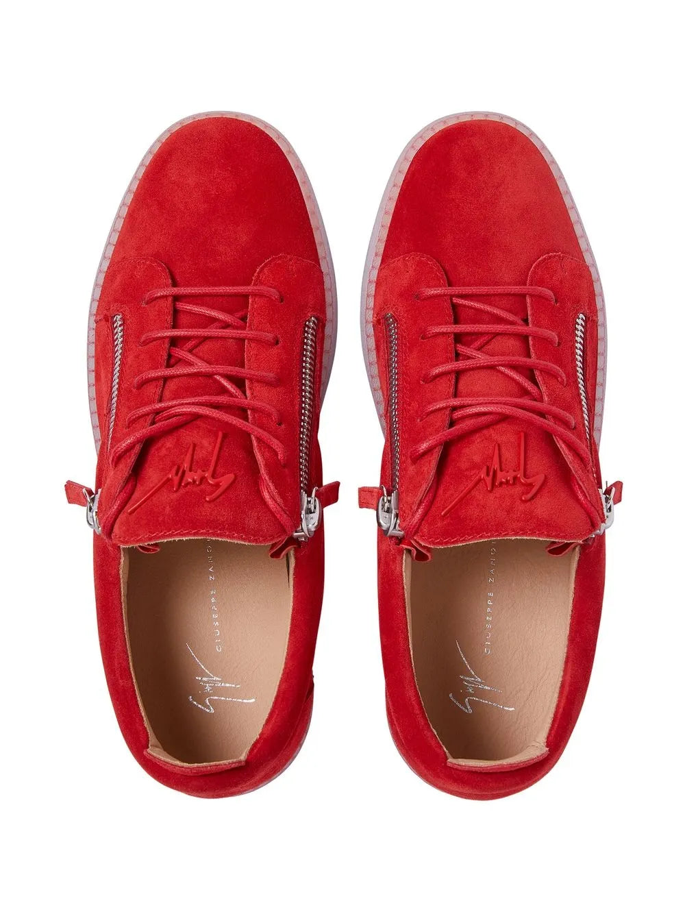 Giuseppe Zanotti Frankie Double-Zip Low-Top Sneakers