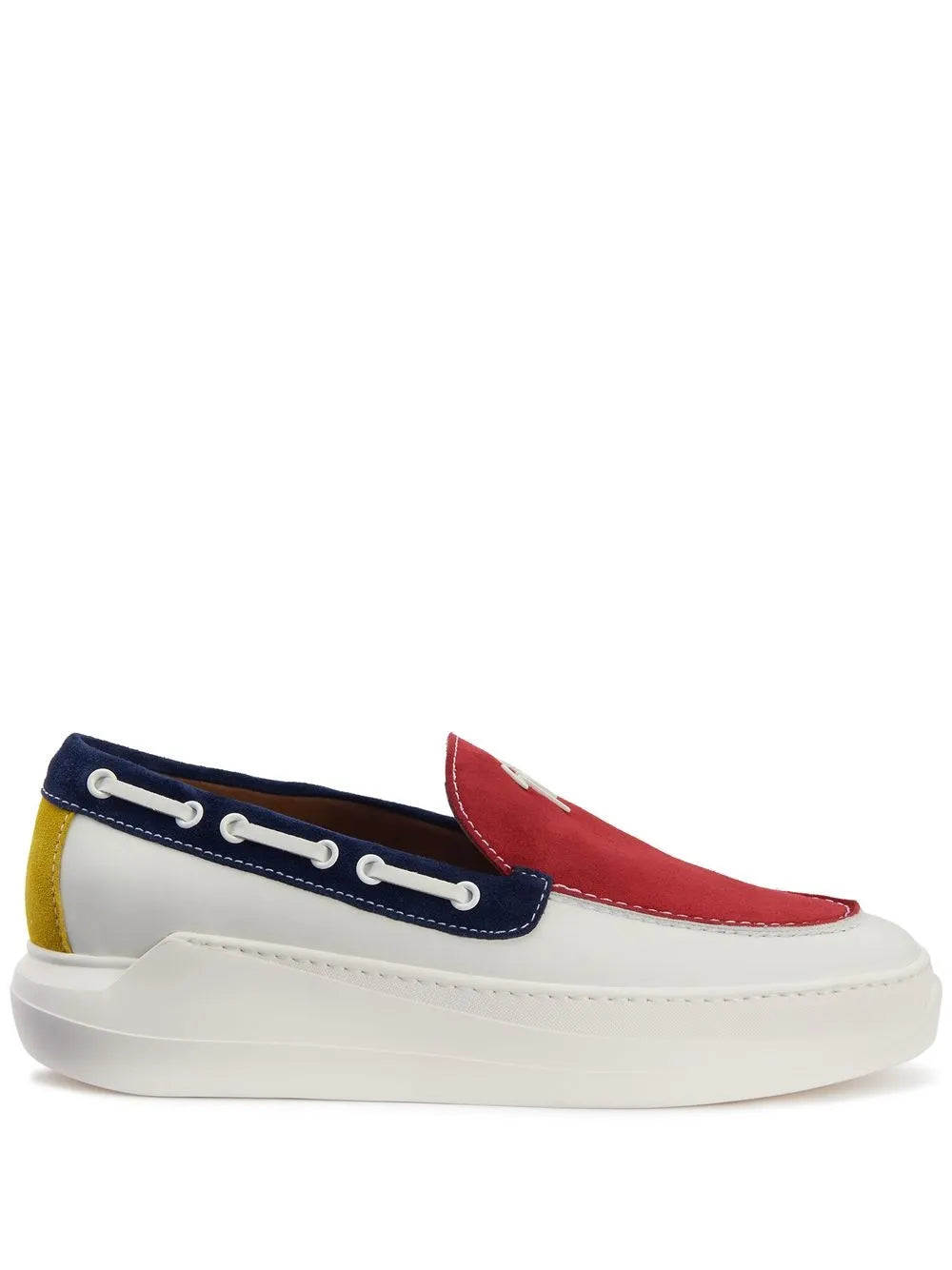 Giuseppe Zanotti Conley String Colour-Block Sneakers