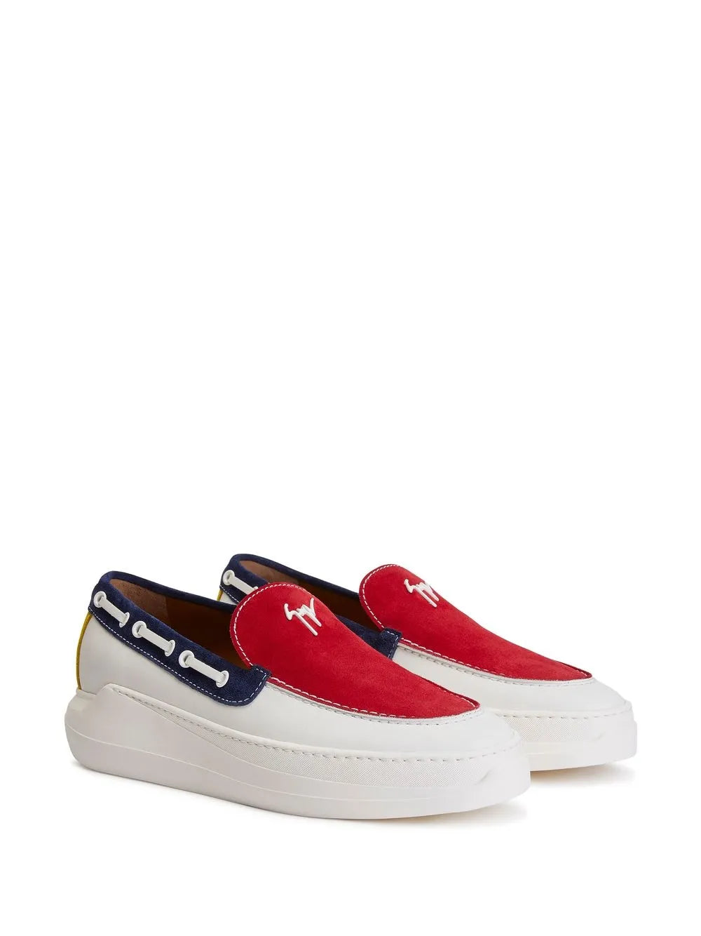 Giuseppe Zanotti Conley String Colour-Block Sneakers