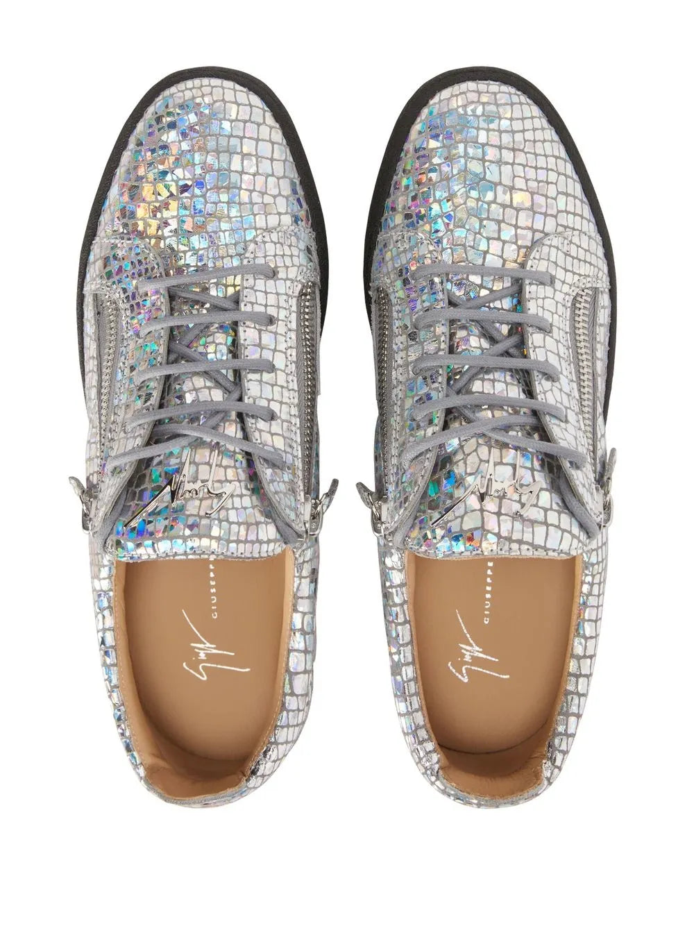 Giuseppe Zanotti Frankie Kaleido Low-Top Sneakers