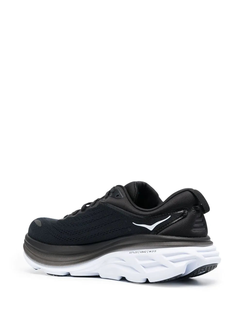 Hoka Bondi 8 Logo-Print Lace-Up Sneakers