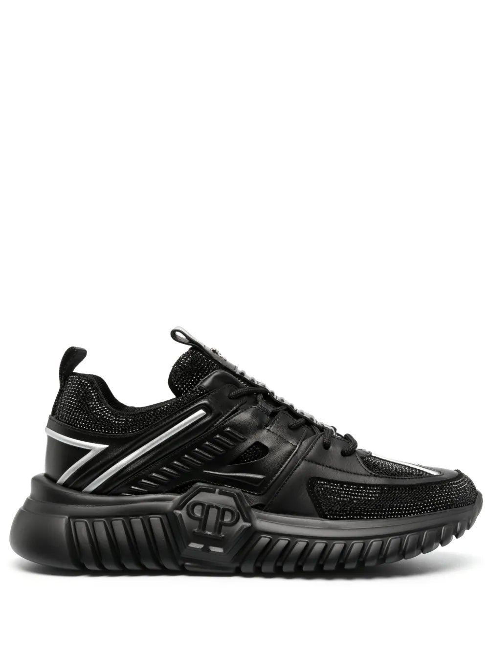 Philipp Plein Stones Runner Low-Top Sneakers