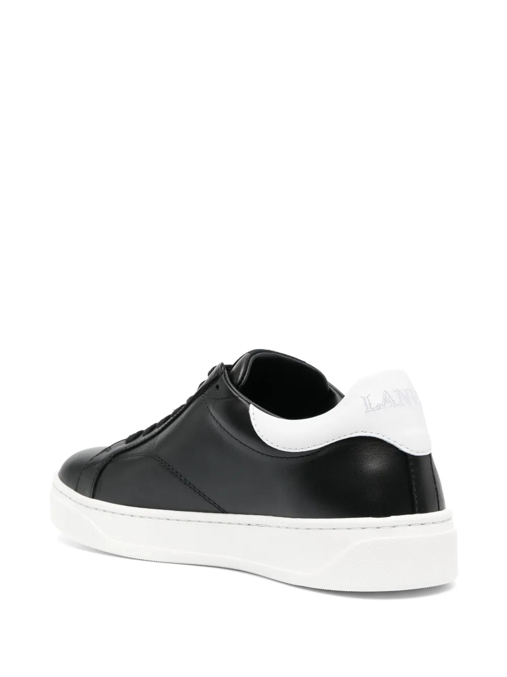 Lanvin Ddb0 Low-Top Leather Sneakers