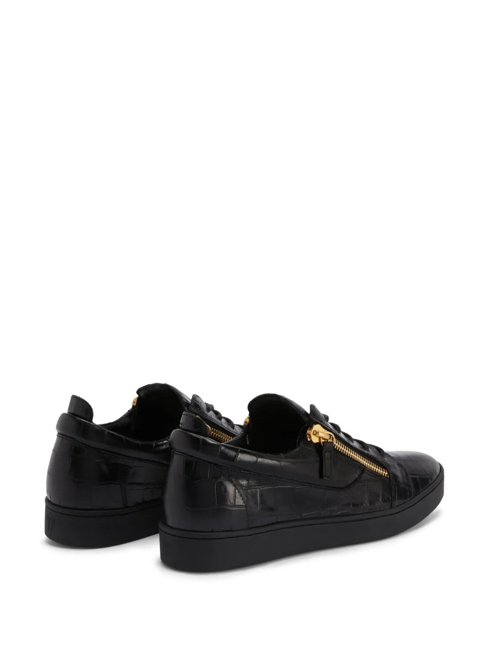 Giuseppe Zanotti Frankie Double-Zip Low-Top Sneakers