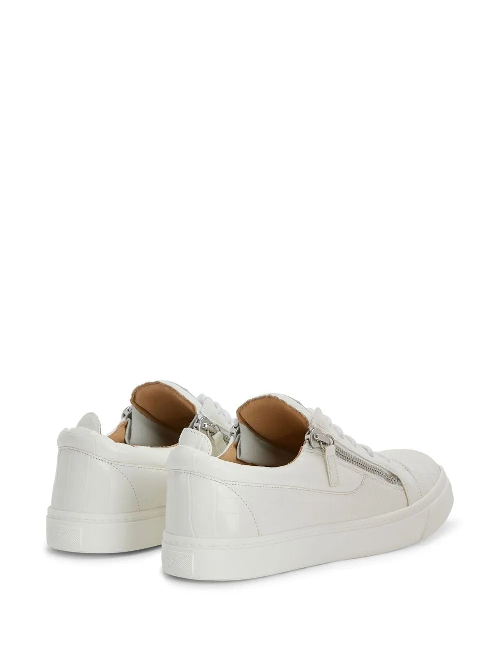 Giuseppe Zanotti Frankie Double-Zip Low-Top Sneakers