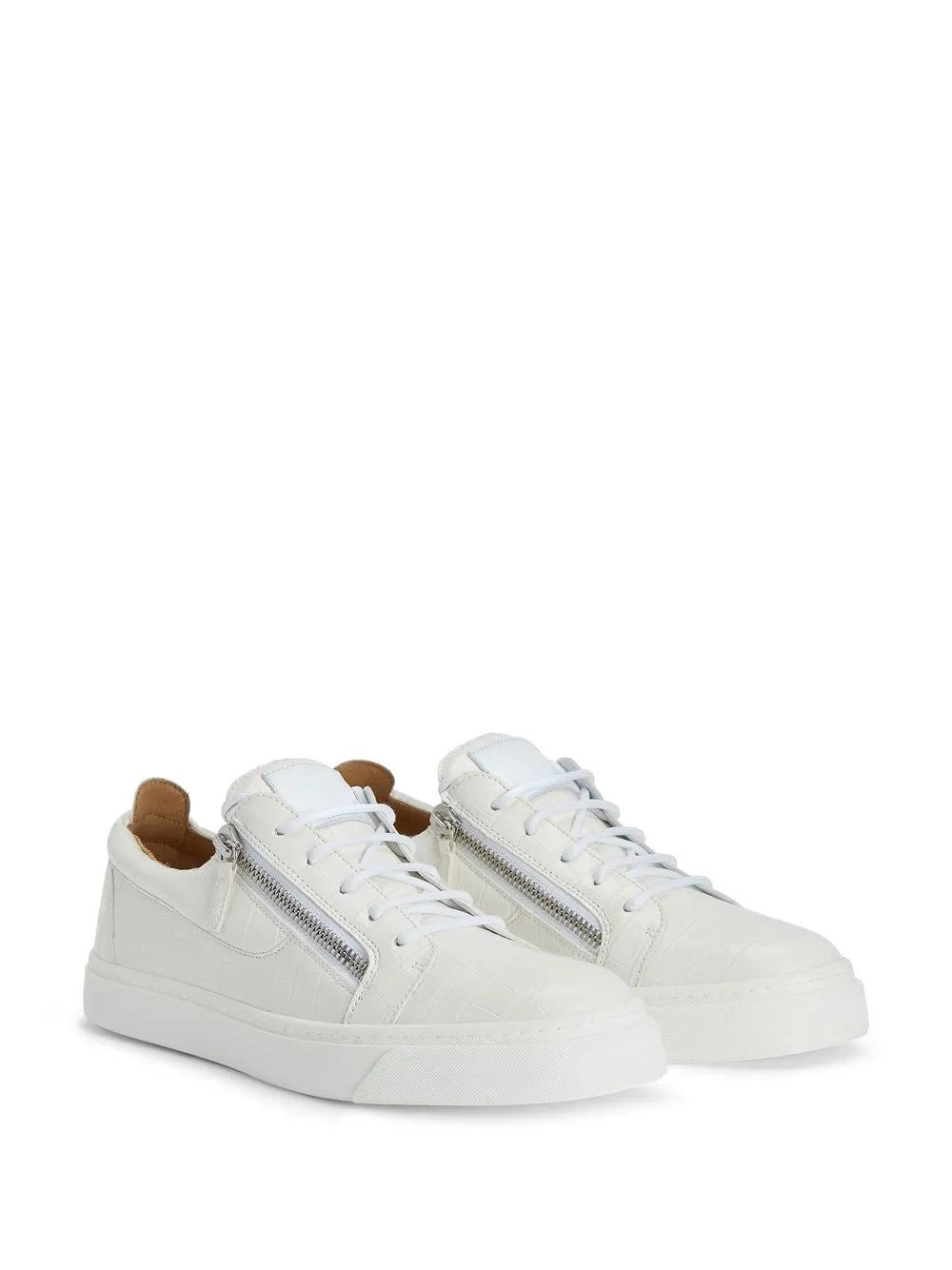 Giuseppe Zanotti Frankie Double-Zip Low-Top Sneakers