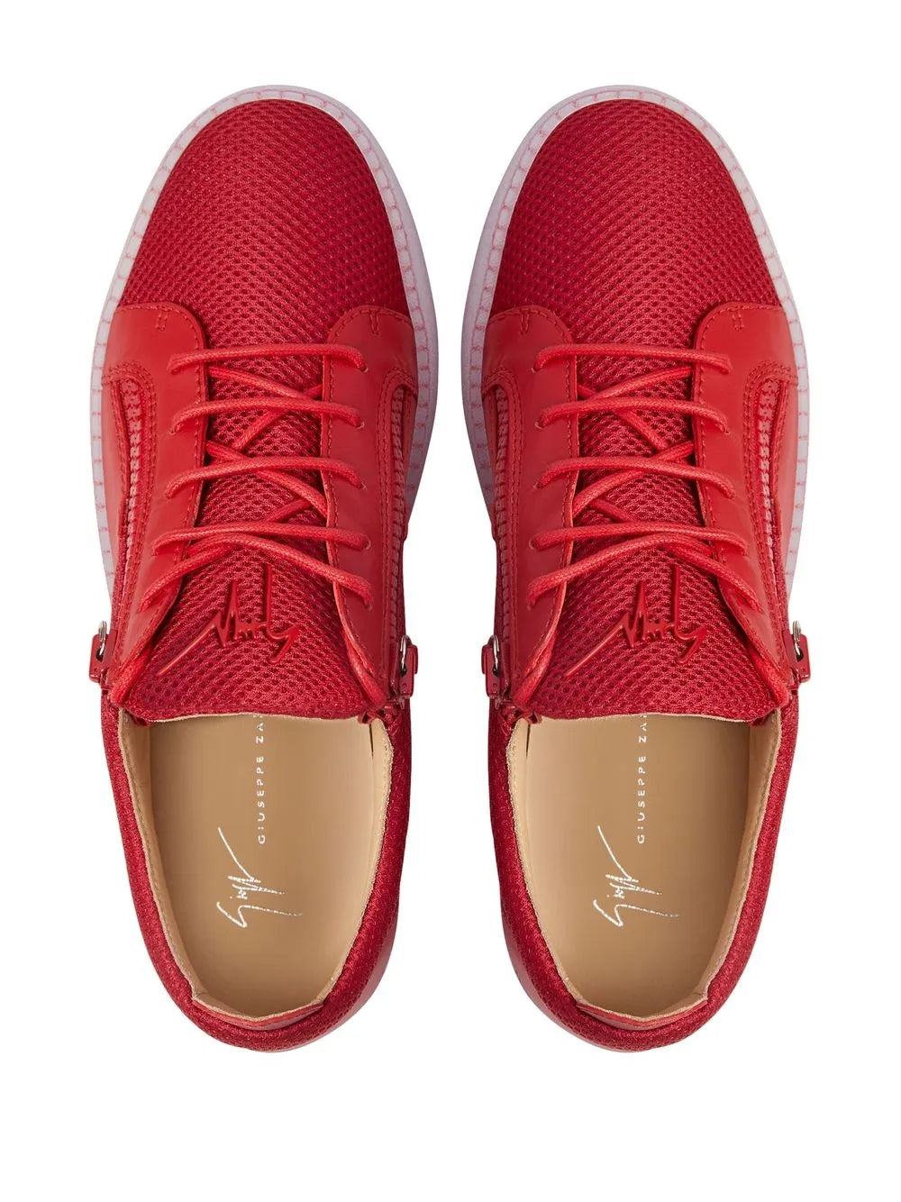 Giuseppe Zanotti Frankie Double-Zip Low-Top Sneakers