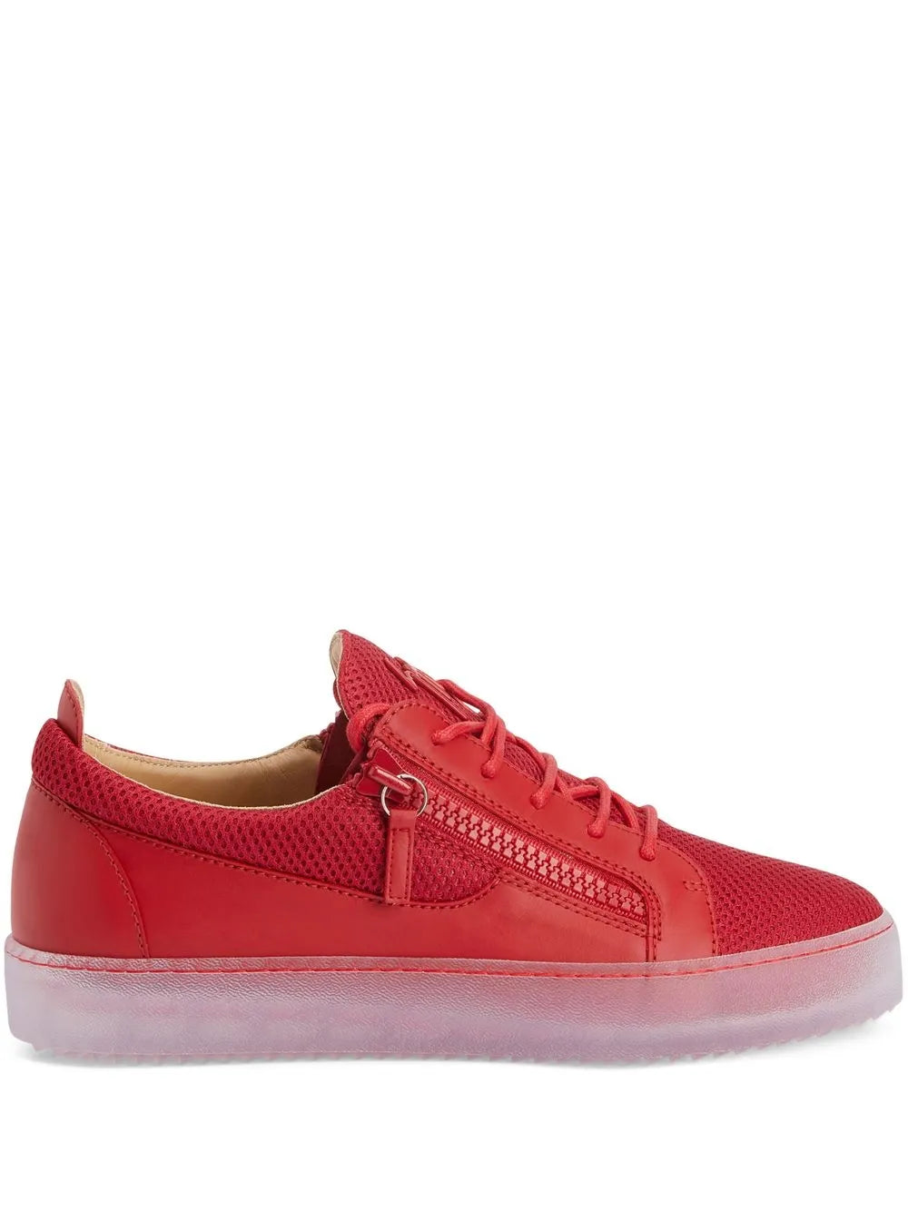 Giuseppe Zanotti Frankie Double-Zip Low-Top Sneakers
