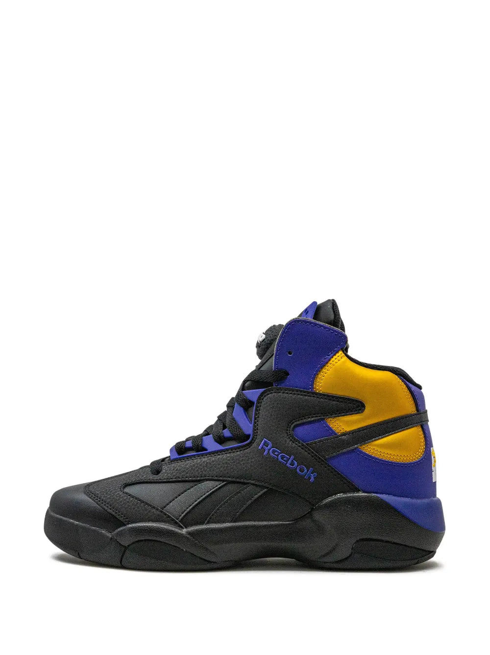 Reebok Shaq Attaq Core Black/Bold Purple/Collegiate Gold Sneakers