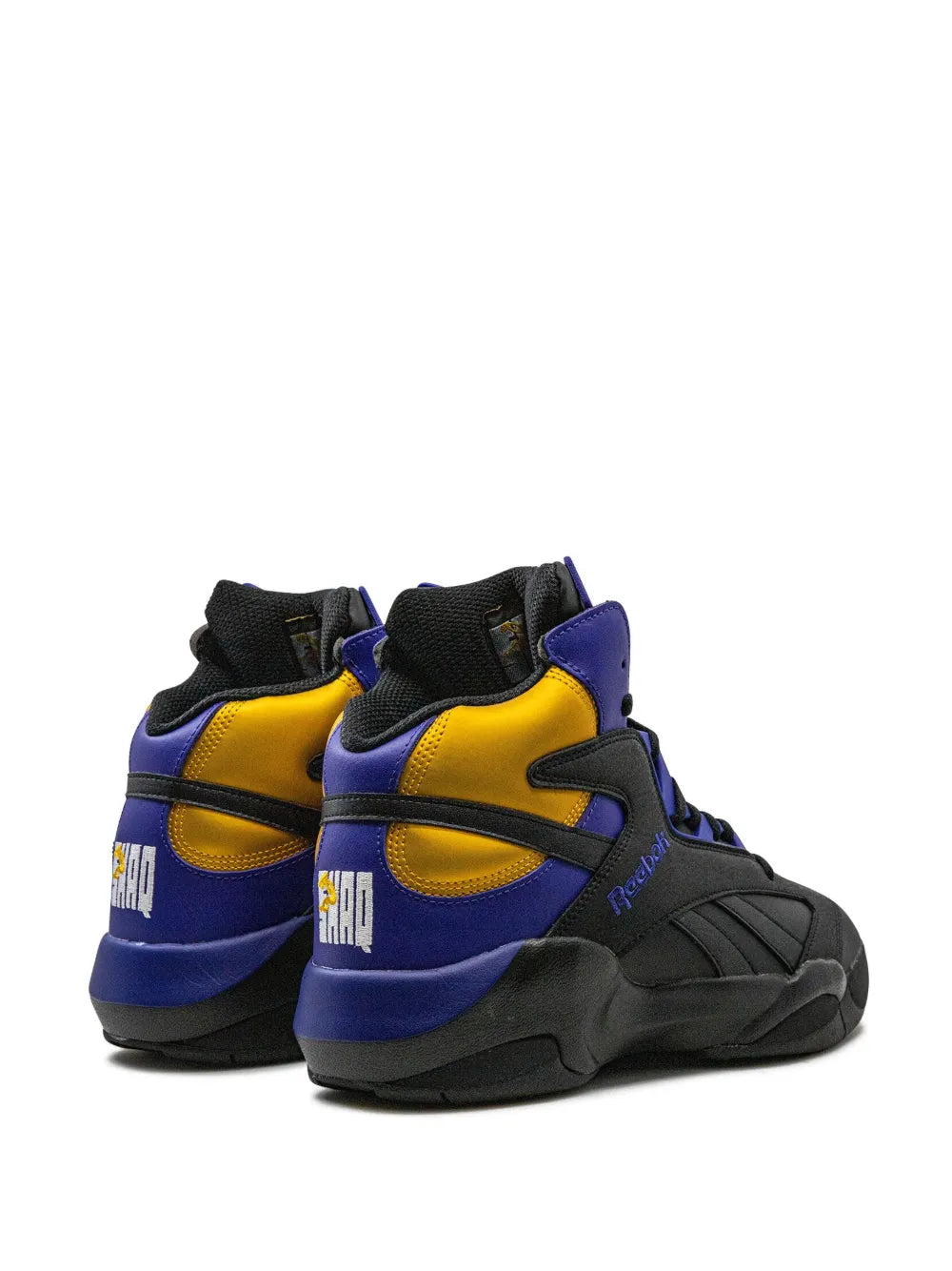 Reebok Shaq Attaq Core Black/Bold Purple/Collegiate Gold Sneakers