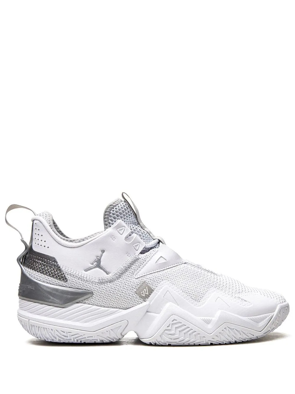 Jordan Westbrook One Take White / Metallic Silver Sneakers